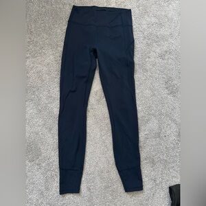 Lululemon In Movement Navy Leggings